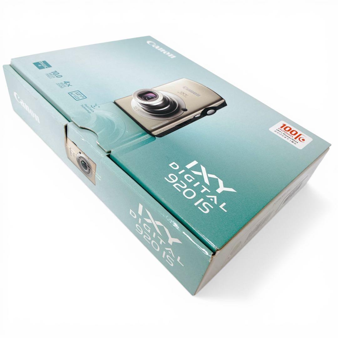 動作確認済　Canon IXY DIGITAL 920 IS ゴールド コンデジ