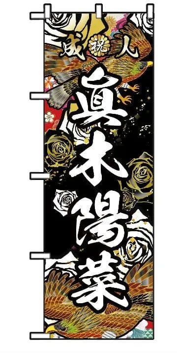いかるがshop　成人のぼり