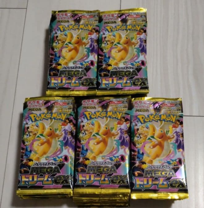 ポケモンカードメガドリームex 5BOX 新品未開封