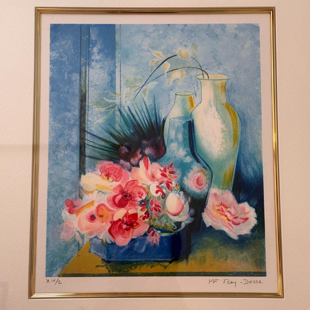 リトグラフ　Rey Dosse（レイ・ドス）「花シリーズ A」