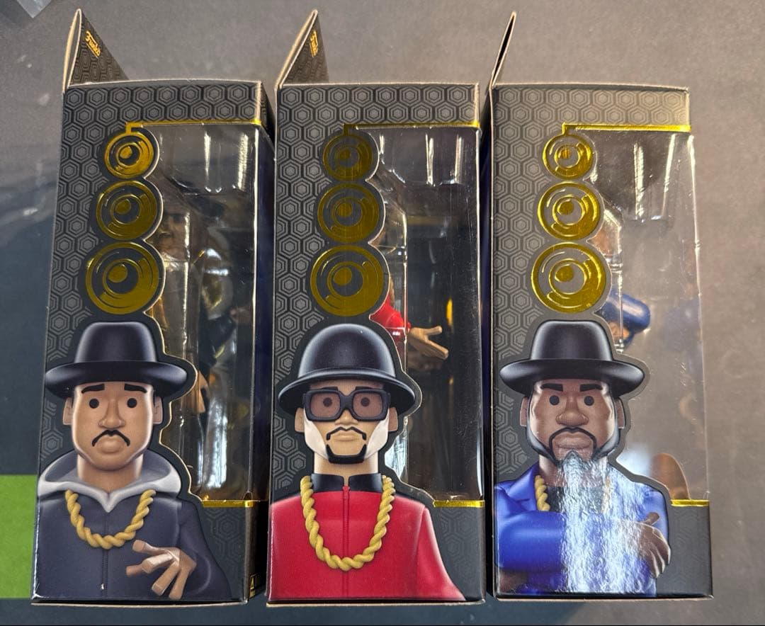 【正規品 未開封】RUN DMC ファンコ Gold Premium 3体セット
