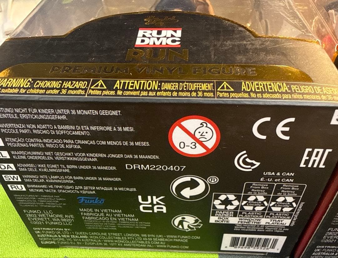 【正規品 未開封】RUN DMC ファンコ Gold Premium 3体セット