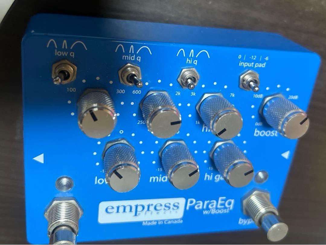 Empress ParaEq w/Boost パラメトリックイコライザー