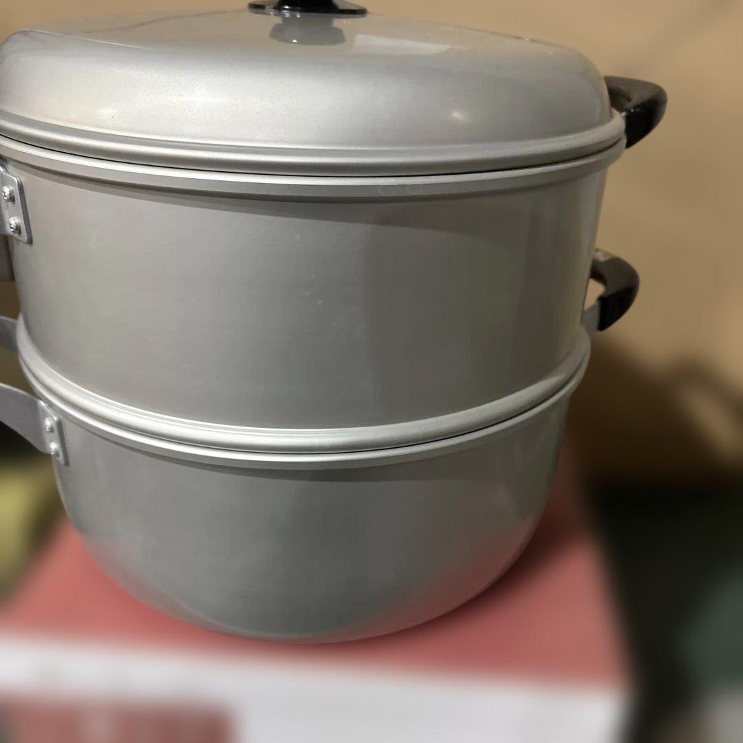 NEW SELETO 30cm 2段式蒸し器　H−2419