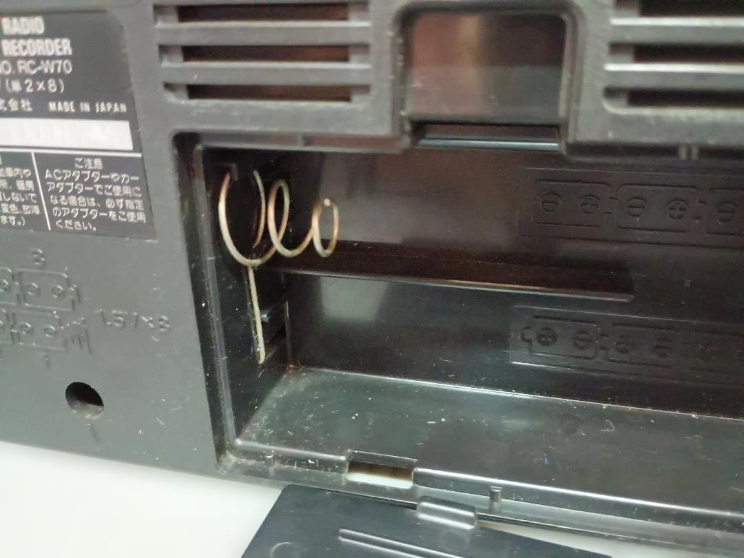 Victor STEREO Ultra Wave ラジカセ　RC-W70