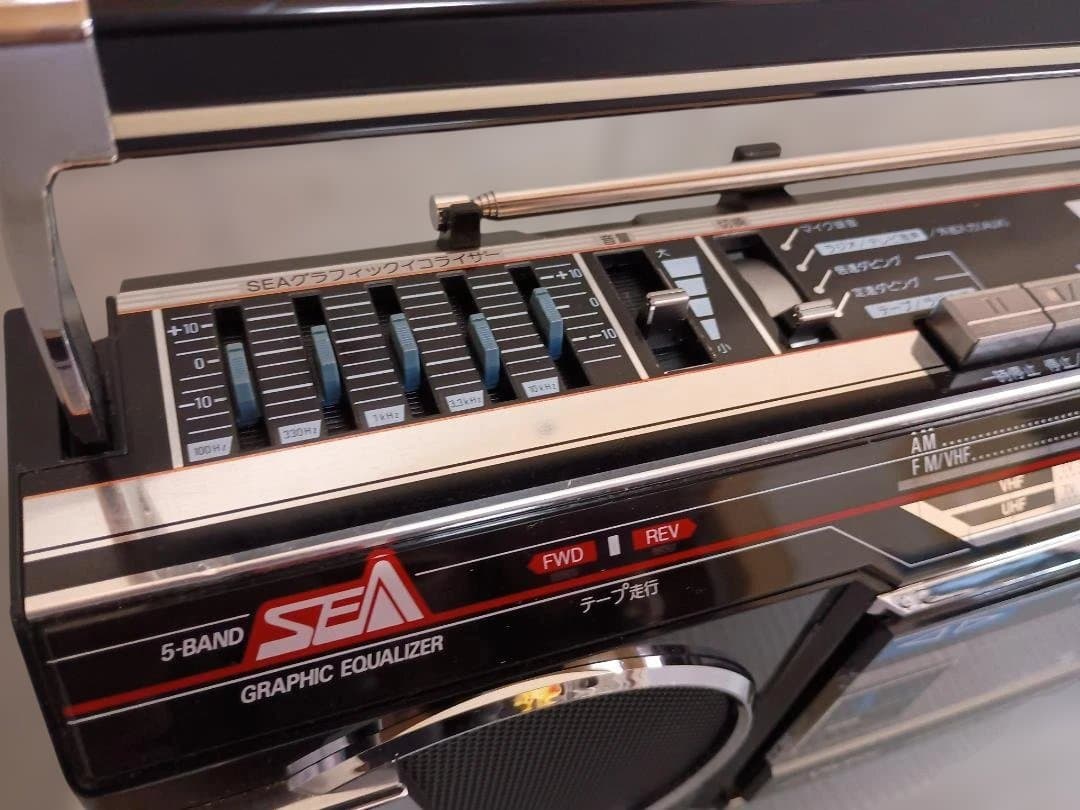 Victor STEREO Ultra Wave ラジカセ　RC-W70