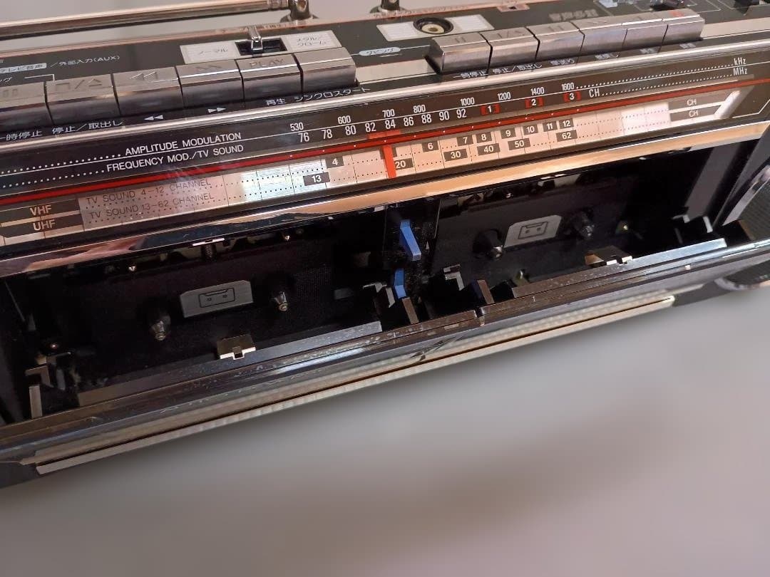 Victor STEREO Ultra Wave ラジカセ　RC-W70