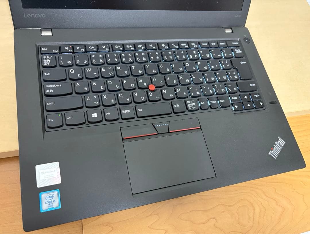 ThinkPad T460(i5/8GB/240GB/タッチFHD/LTE)
