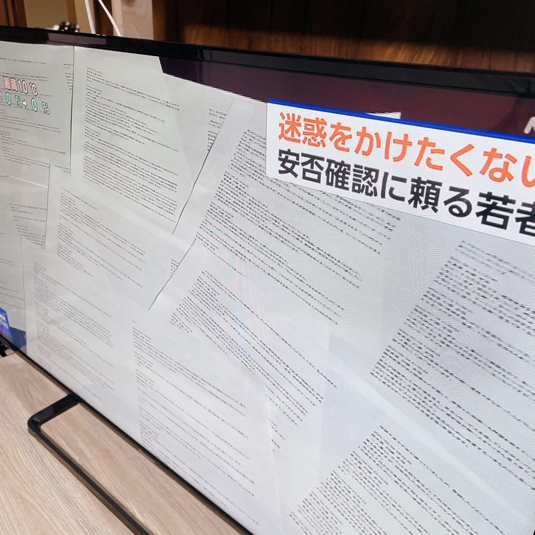 【美品】パナソニックテレビ　TH-49D305 49インチ液晶テレビ