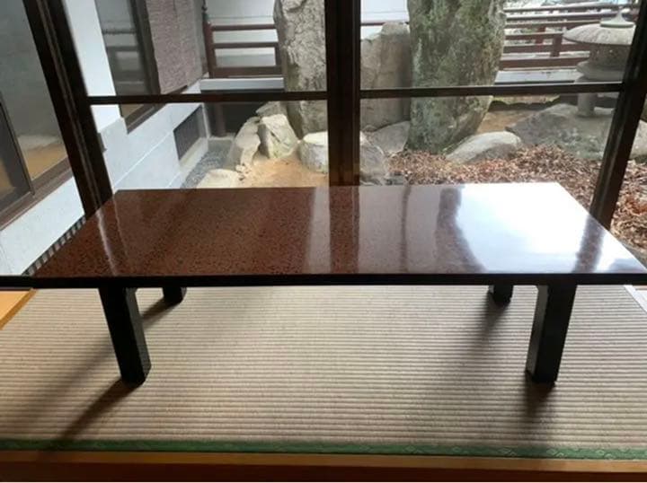 座卓　唐塗　折り畳み