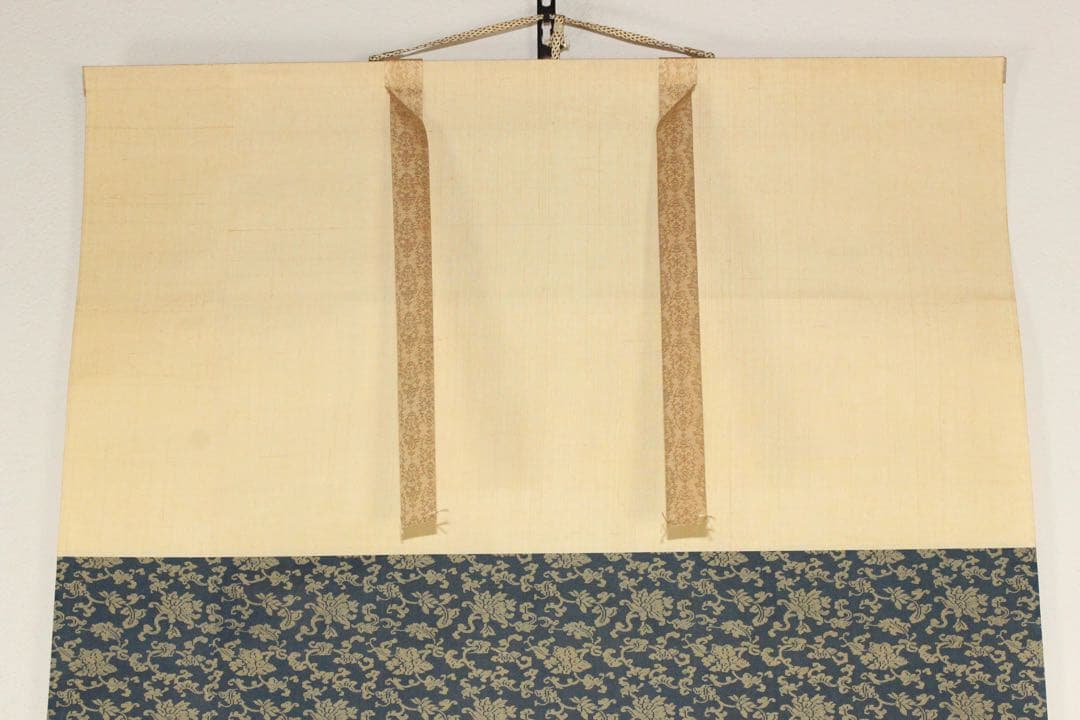 No4598 掛軸　周鳳　人物図〈池内十郎右衛門　妻りさ之絵像〉　合箱　送料無料