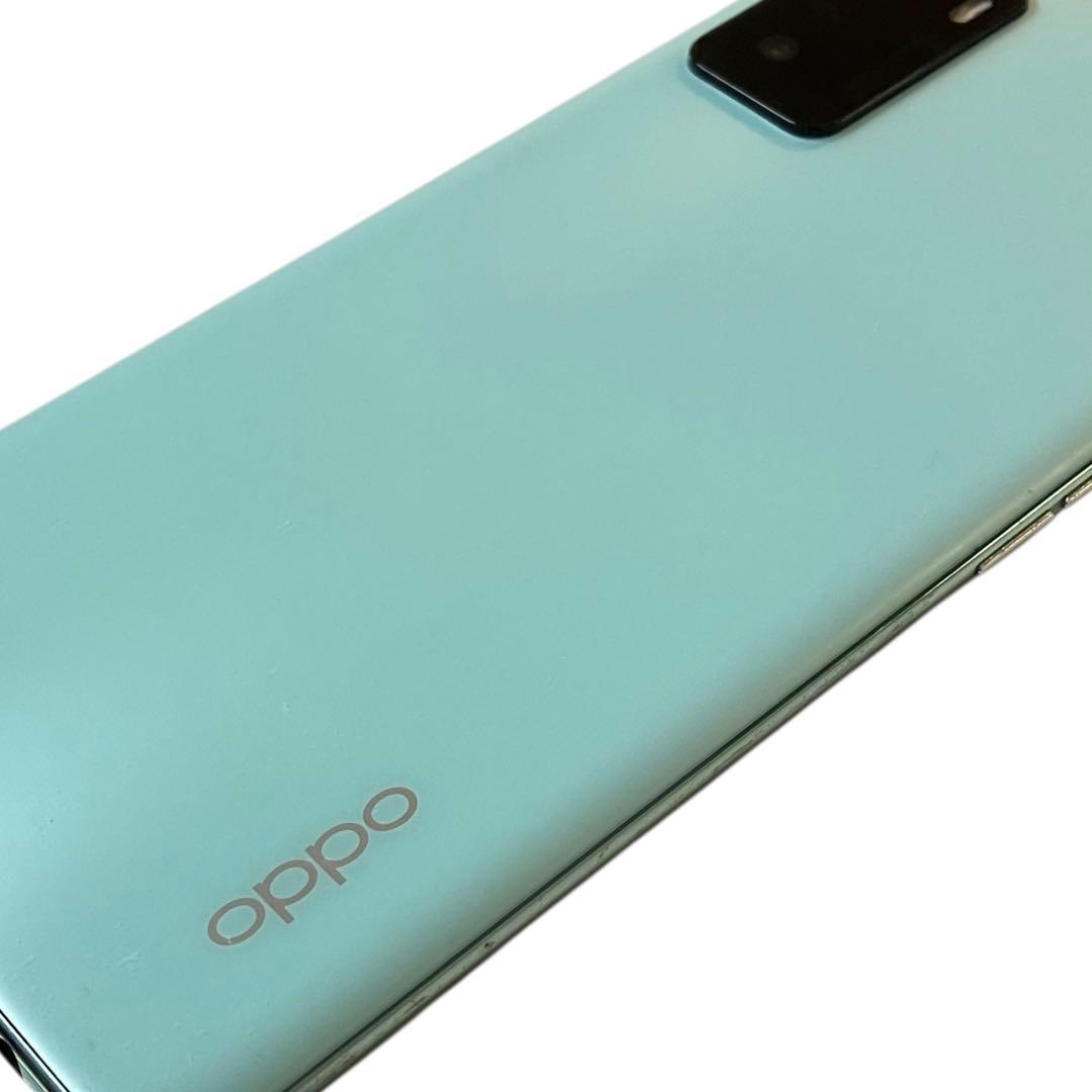 OPPO A55s 5G 本体　グリーン　ジャンク