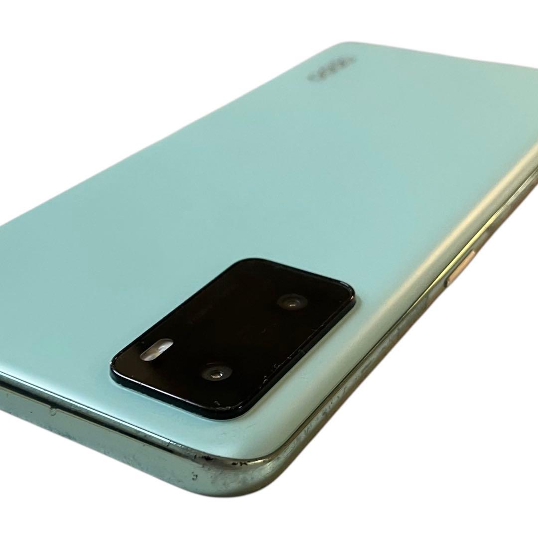 OPPO A55s 5G 本体　グリーン　ジャンク