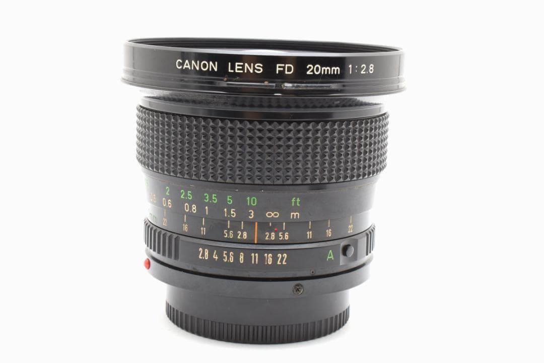 【A2121】 Canon New FD 20mm F2.8 キャノン