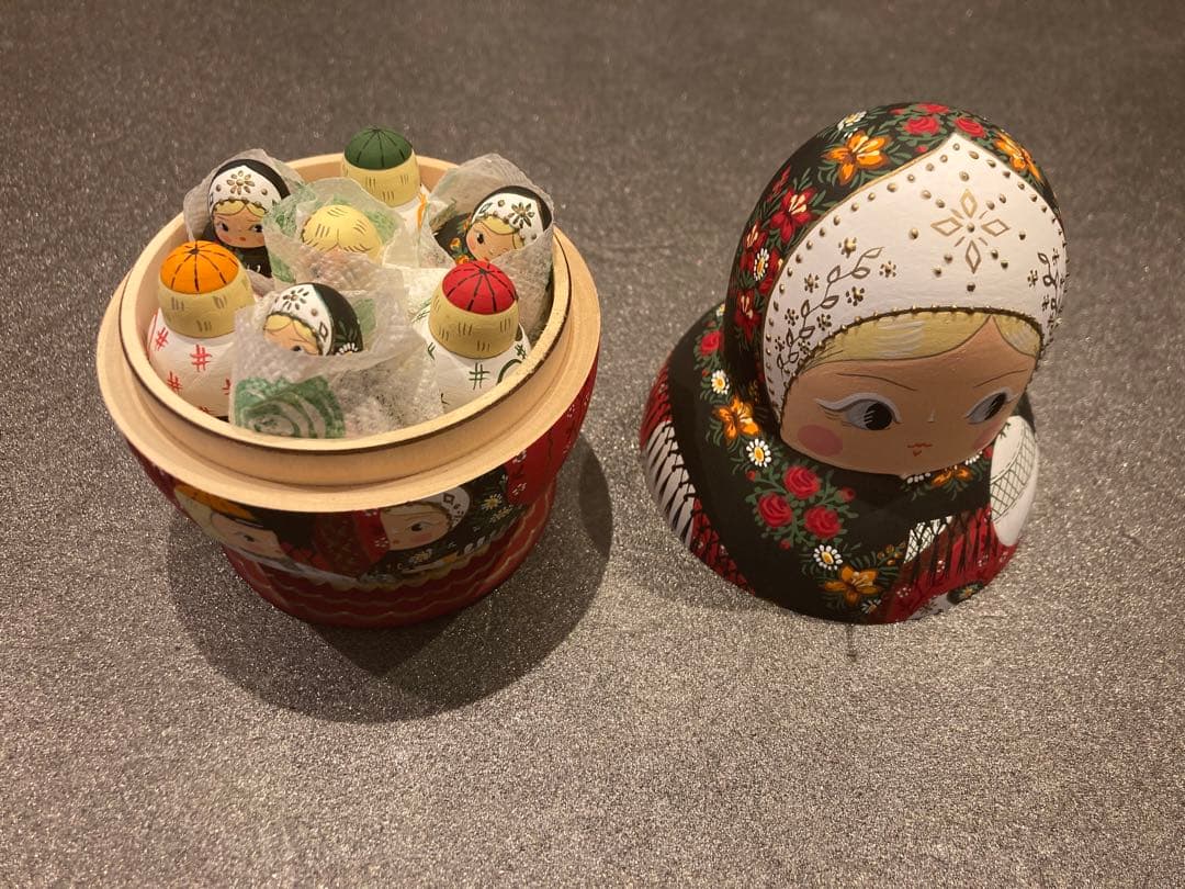 【新品・未使用】ロシア作家　マトリョーシカ　オルガ　ミッチナ