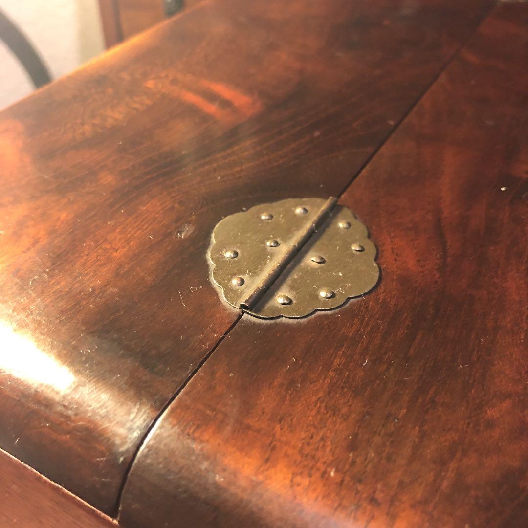 昭和レトロ アンティーク ヴィンテージ 古道具　針箱 ソーイングボックス