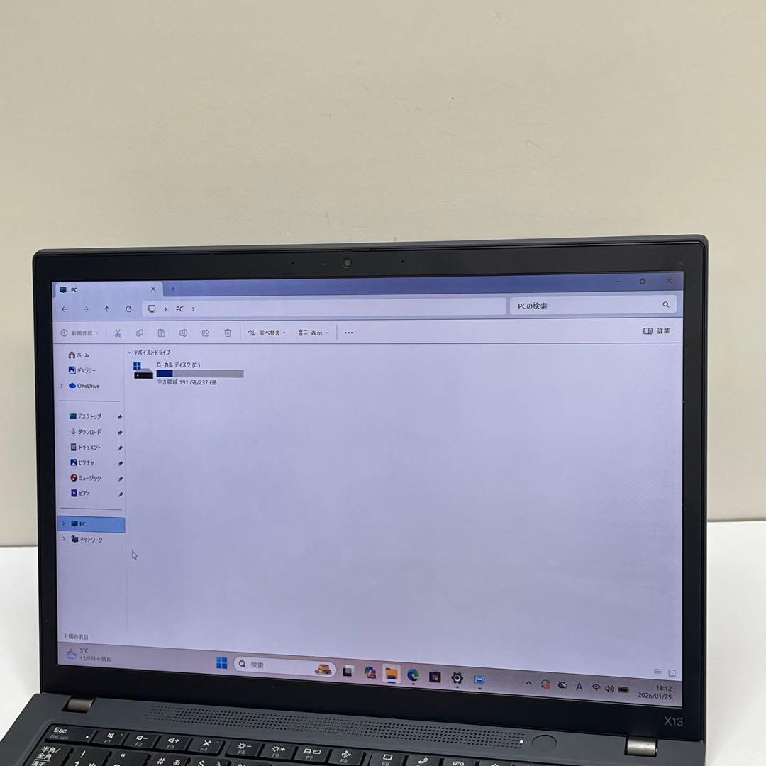 #913 レノボThinkpad X13 Gen 2 i5-1135G7 OFF