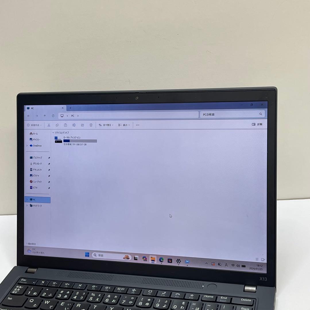#913 レノボThinkpad X13 Gen 2 i5-1135G7 OFF