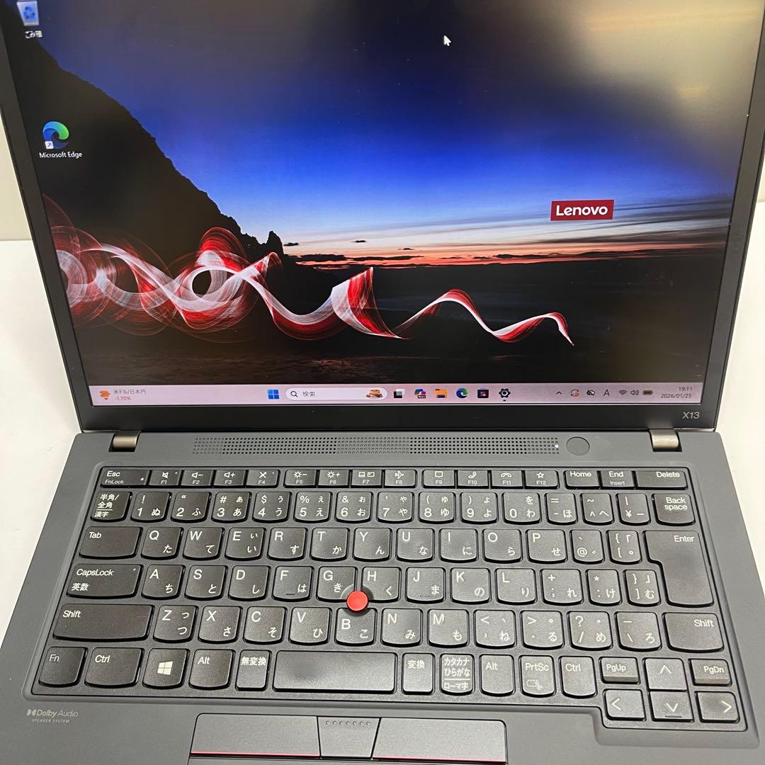#913 レノボThinkpad X13 Gen 2 i5-1135G7 OFF