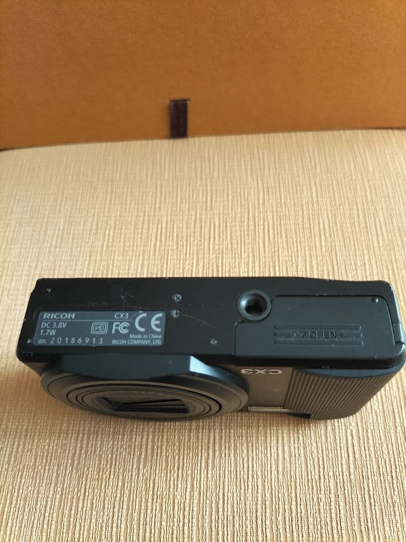 RICOH CX3 動作確認済 、バッテリー付き