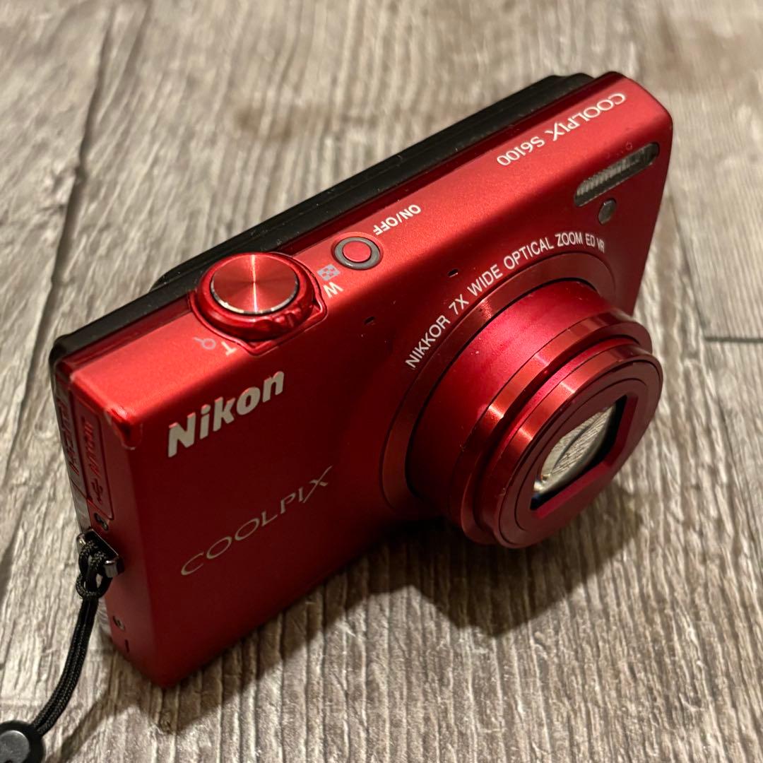 【美品】Nikon COOLPIX S6100 コンパクトデジタルカメラ