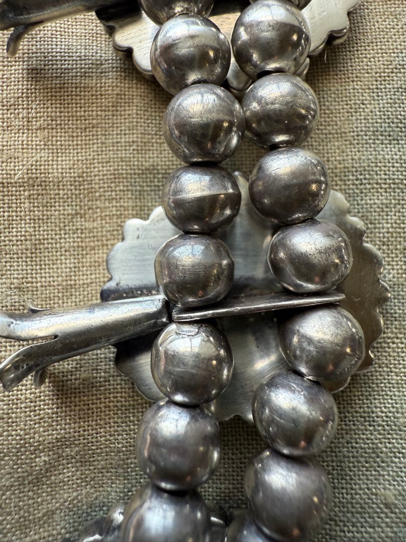 ◯ネイティブ・アメリカン、ターコイズネックレス