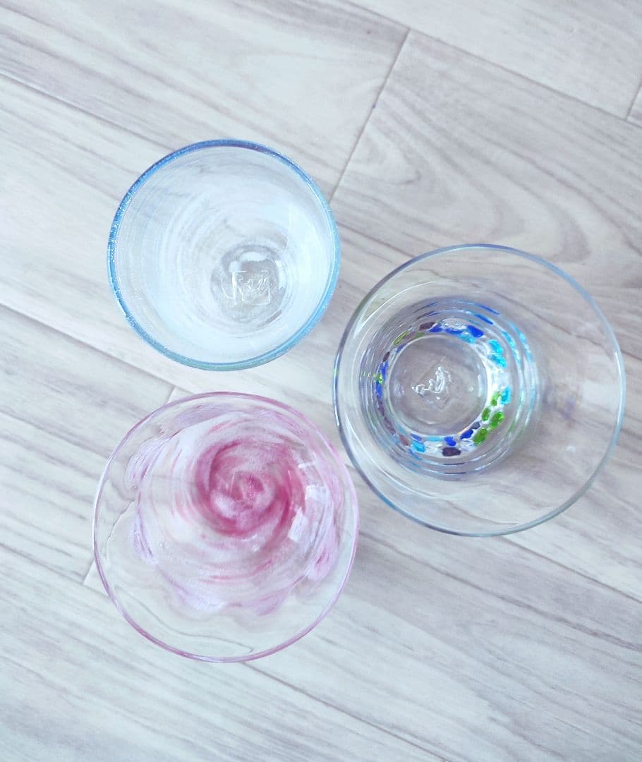 琉球ガラス　匠工房　グラス　8つセット