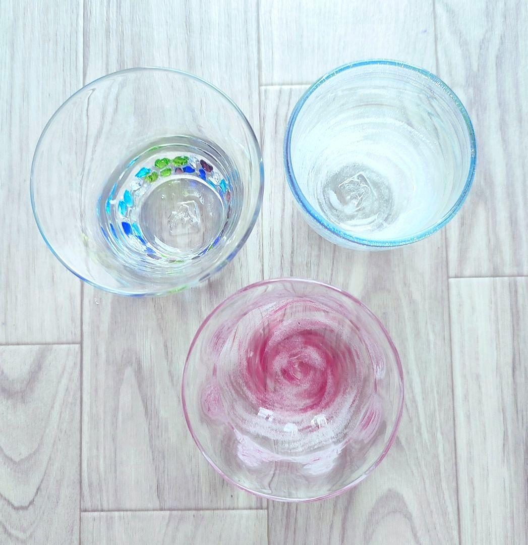 琉球ガラス　匠工房　グラス　8つセット