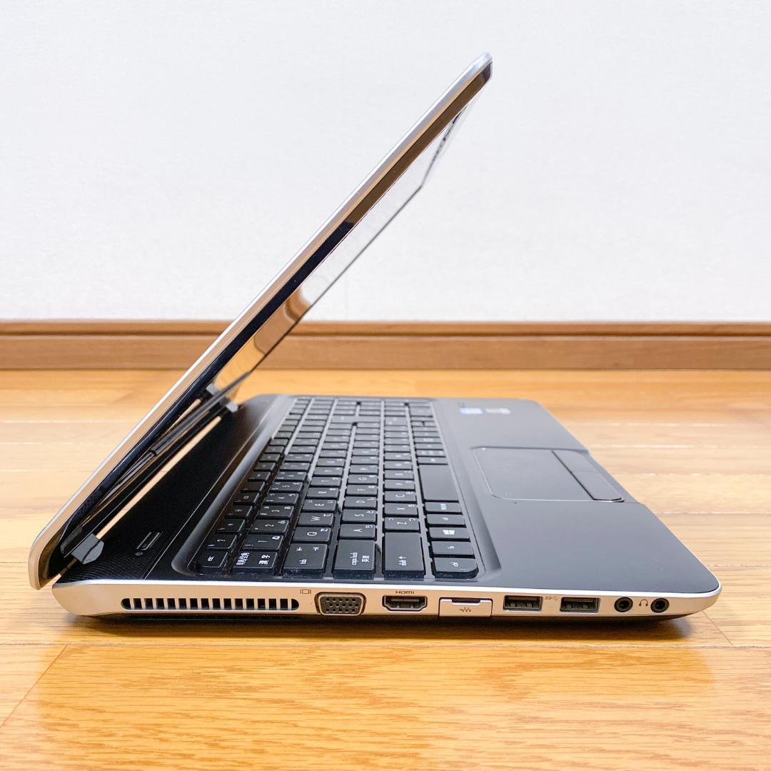 【訳アリ】高性能4コアi7 メモリ16 SSD すぐ使える快適HPノートパソコン