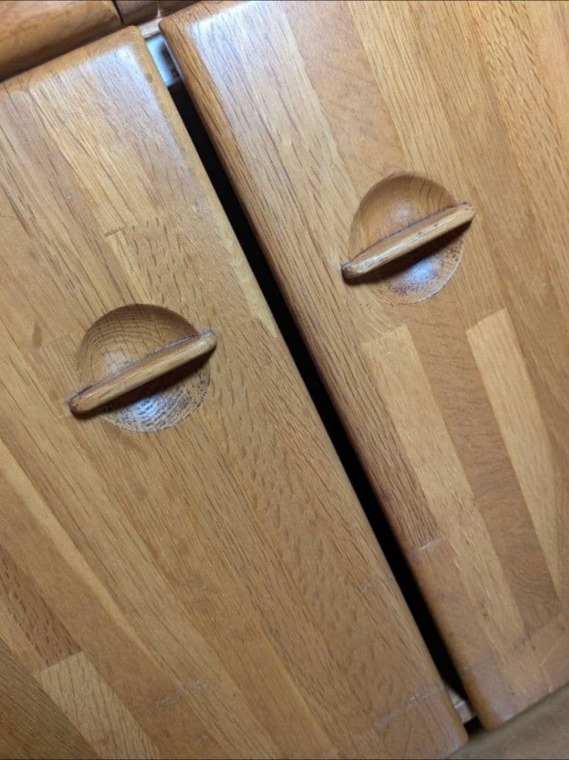 《送料込》ナジコ 80年代 ヴィンテージキャビネット 木製棚 北欧レトロ家具