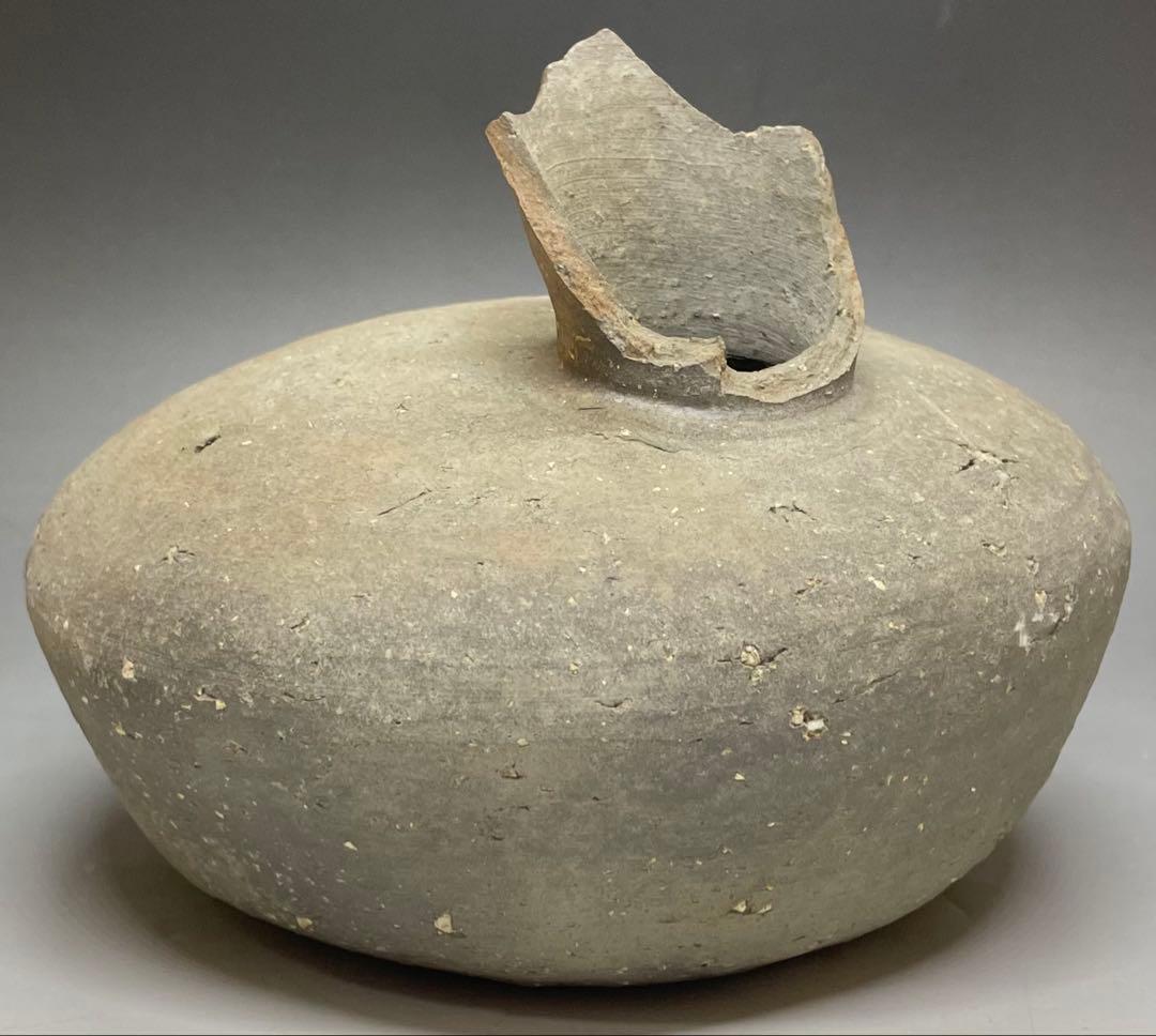 須恵器　新羅　土器　平瓶　壺　m3182