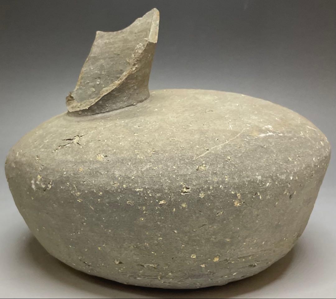 須恵器　新羅　土器　平瓶　壺　m3182