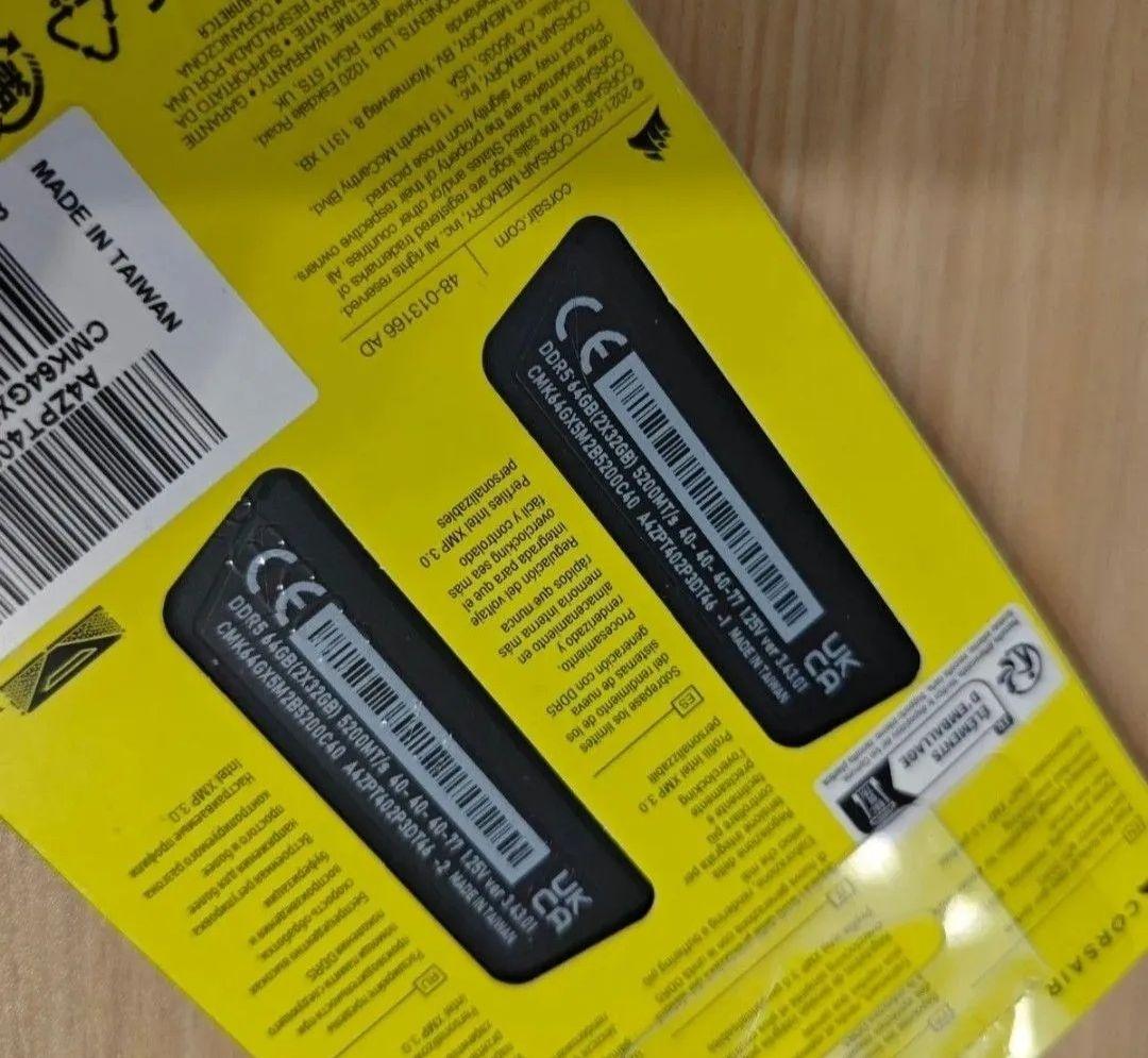 専用VENGEANCE DDR5 5200 64GB( PC5-41600