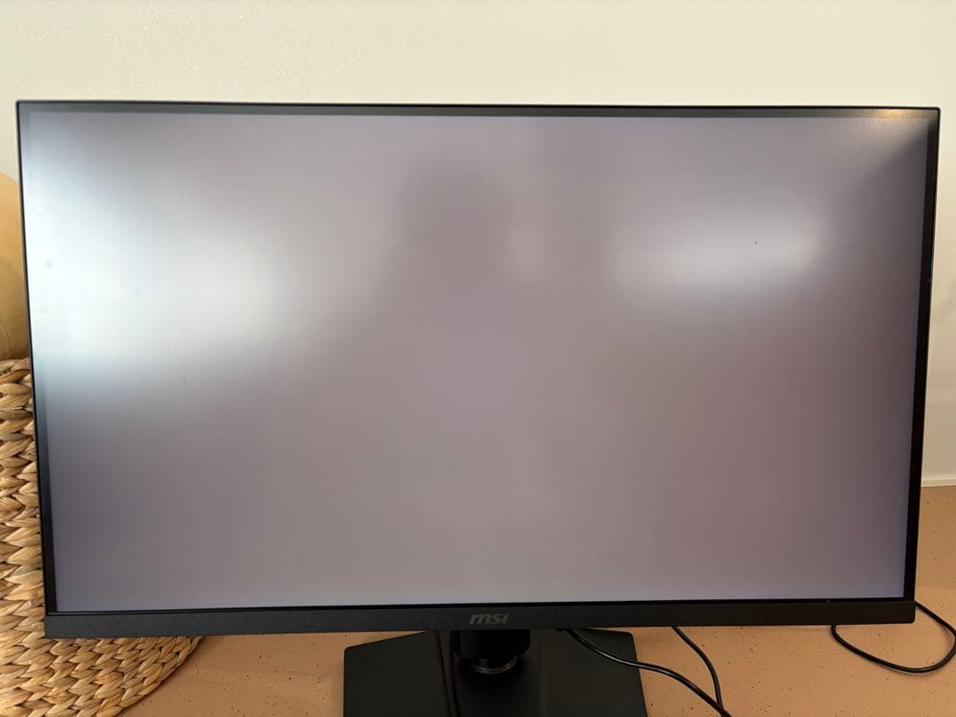 美品 274URF QD ゲーミングディスプレイ MSI モンハン公認 量子