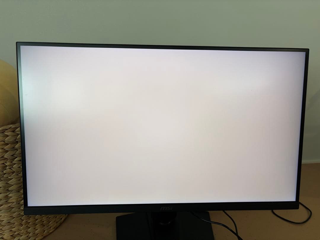 美品 274URF QD ゲーミングディスプレイ MSI モンハン公認 量子
