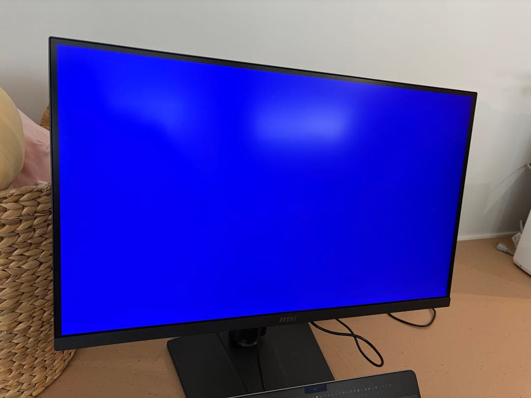 美品 274URF QD ゲーミングディスプレイ MSI モンハン公認 量子