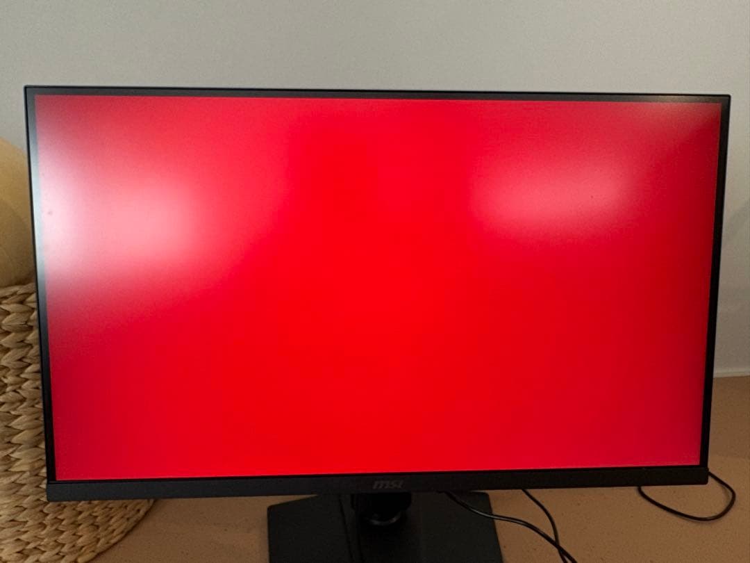 美品 274URF QD ゲーミングディスプレイ MSI モンハン公認 量子
