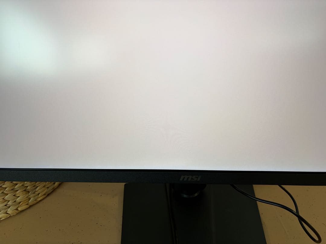 美品 274URF QD ゲーミングディスプレイ MSI モンハン公認 量子