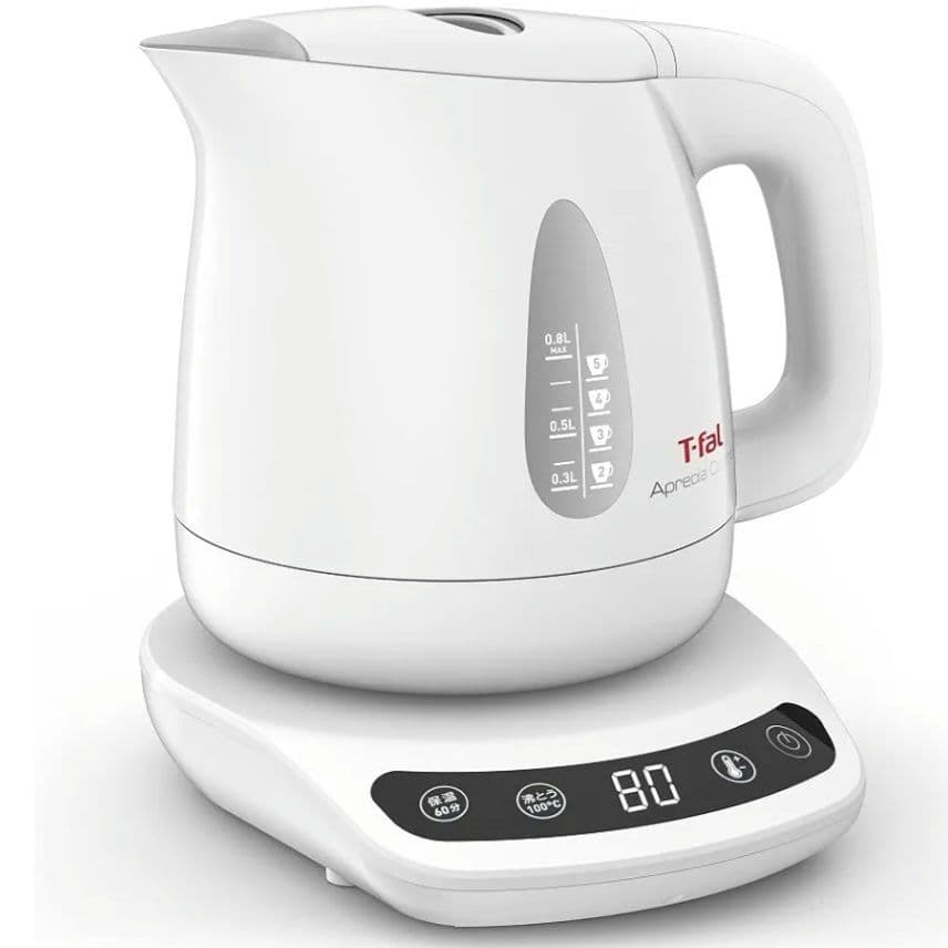T-fal 電気ケトル K07201JP 0.8L ホワイト
