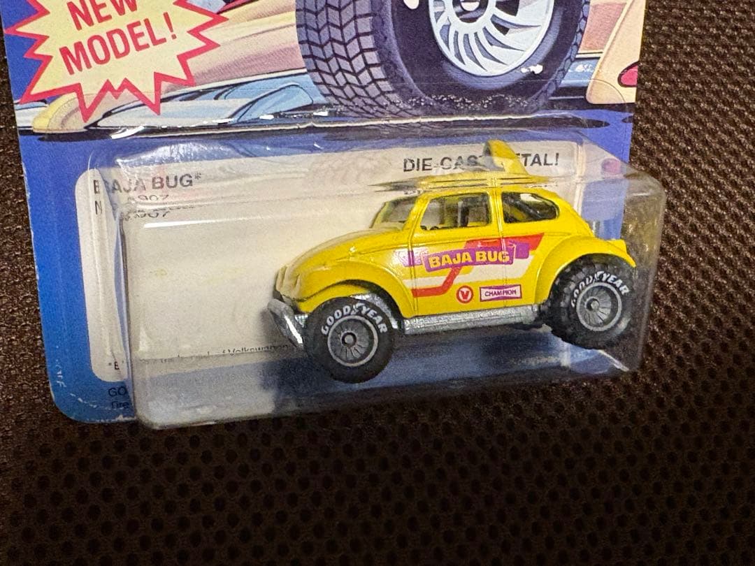 旧いホットウィール　1980年代　リアルライダース BAJA BUG