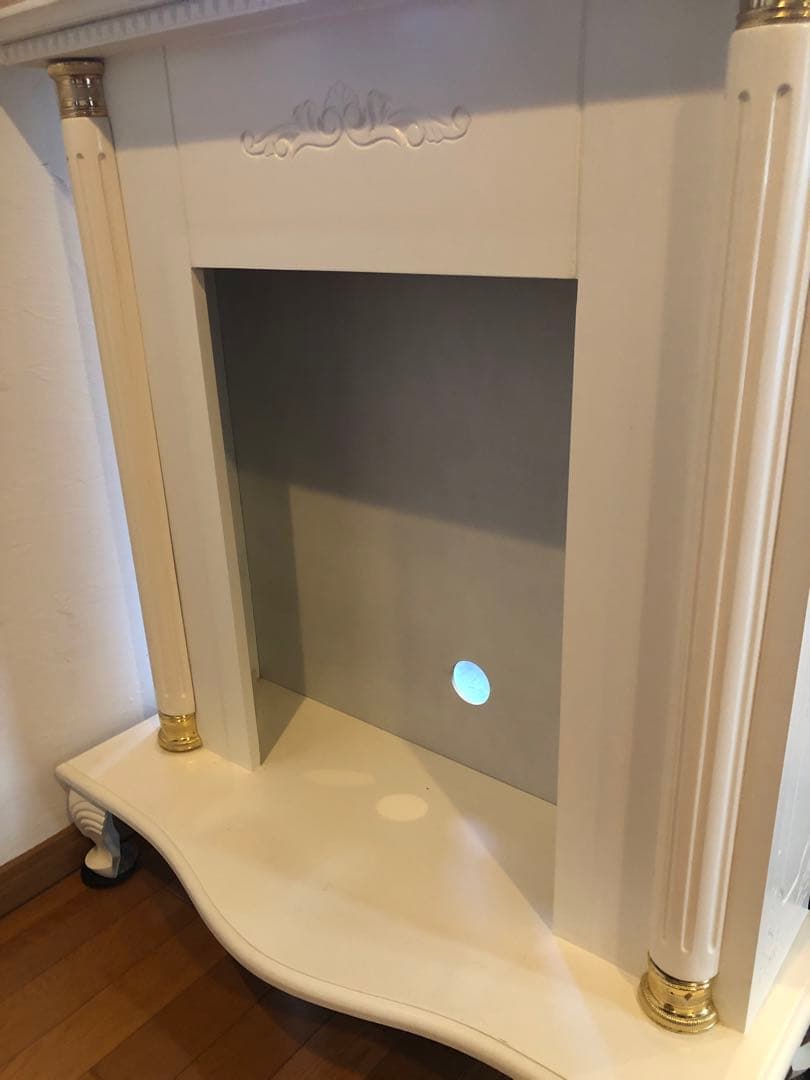 暖炉型電気ヒーター 暖炉型ファンヒーター　電気ストーブ マントルピース付き