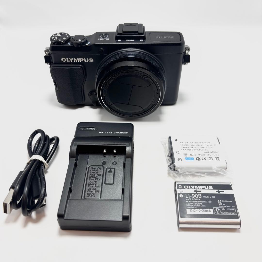 【美品】OLYMPUS STYLUS XZ-2 デジタルカメラ