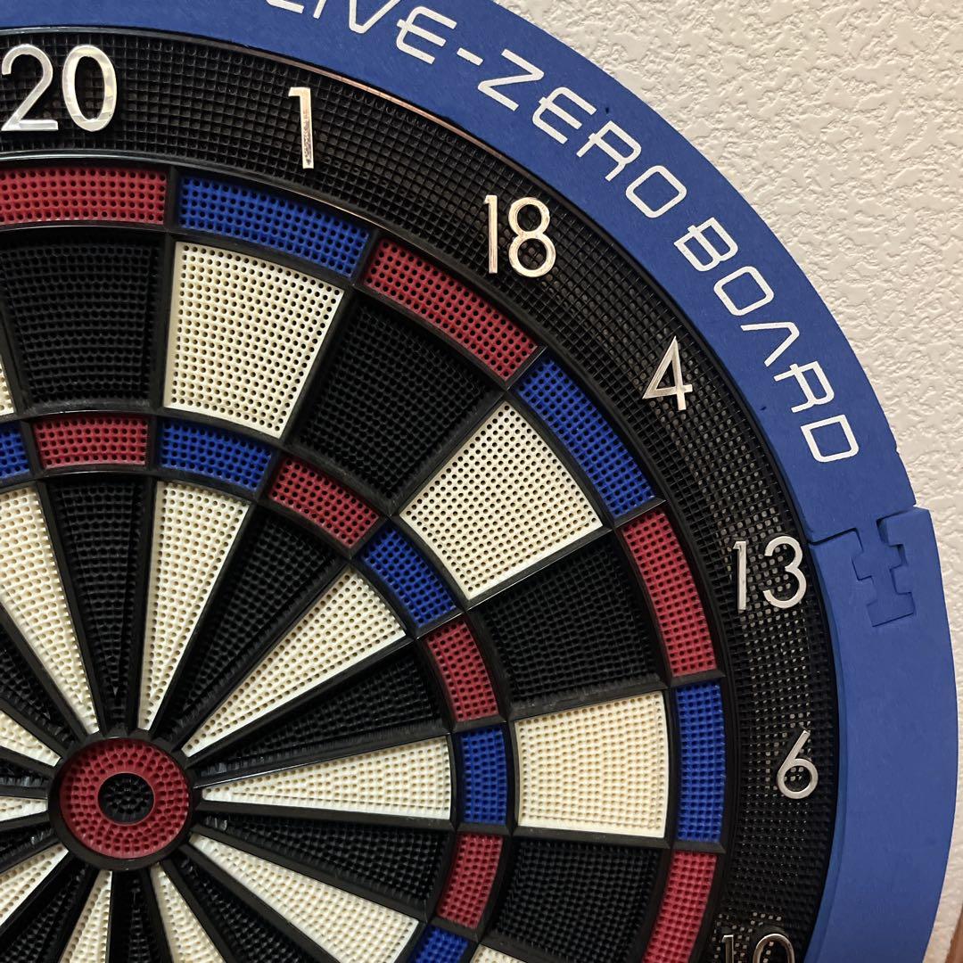 【美品】ダーツライブゼロボード　ダーツボード　極静音　15.5インチ