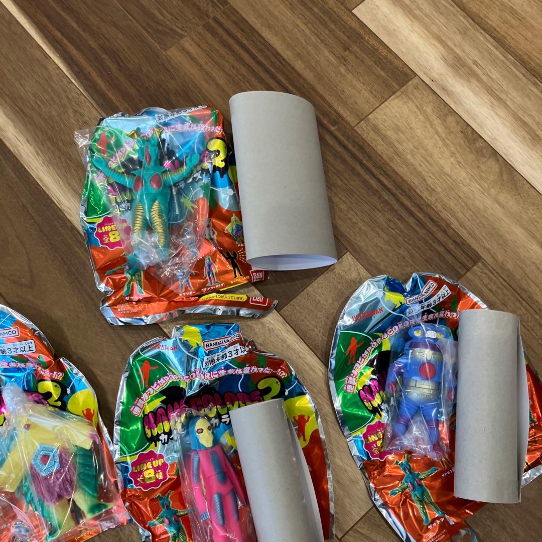 カイジュウカラーズ2　ソフビ　5体セット　KAIJU COLORS 2