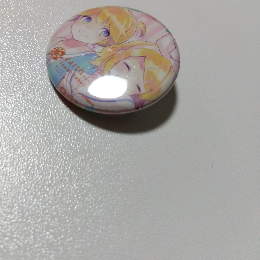 【ボカロ】鏡音リン＆鏡音レン マジカルミライ リンレン袋 ノベルティ 缶バッジ