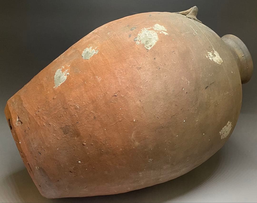 古南蛮　双耳南蛮壺　双耳壺　耳付壺　特大46.5cm f5032