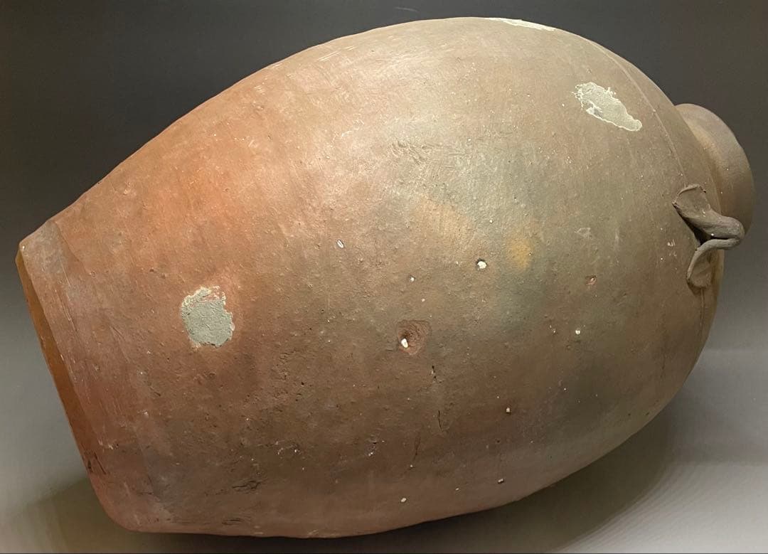 古南蛮　双耳南蛮壺　双耳壺　耳付壺　特大46.5cm f5032