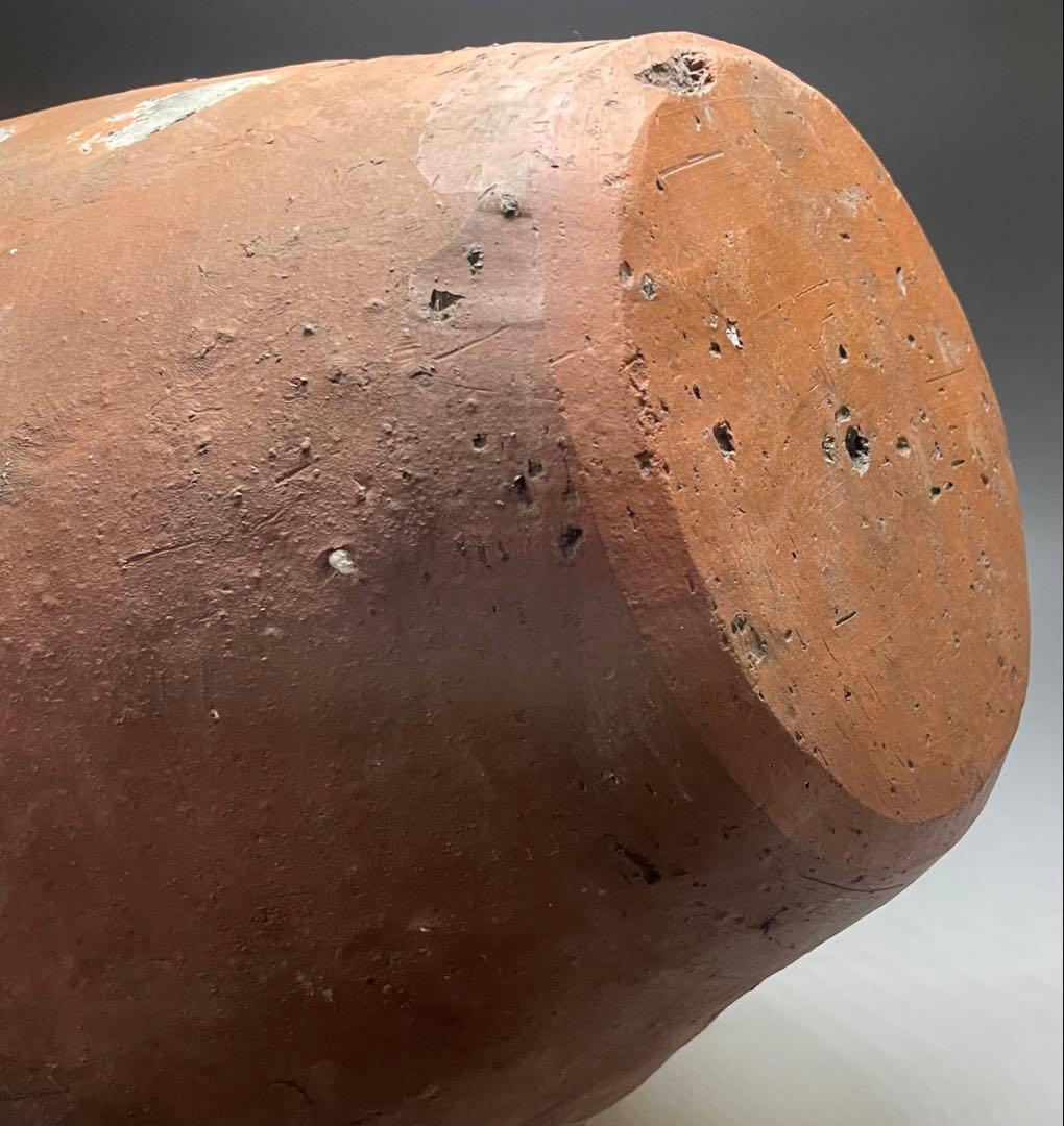 古南蛮　双耳南蛮壺　双耳壺　耳付壺　特大46.5cm f5032