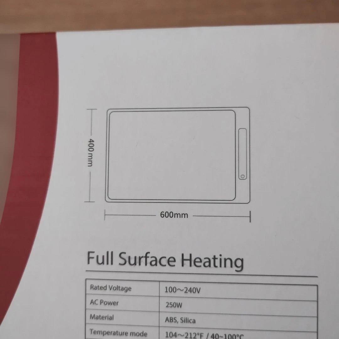 【王道雑誌で紹介】食品保温プレート 温度調整　折りたたみ　ホームパーティー