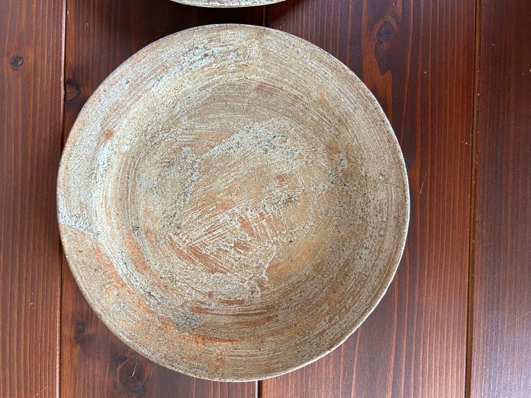 水谷智美さんラウンドリムプレート　3枚セット